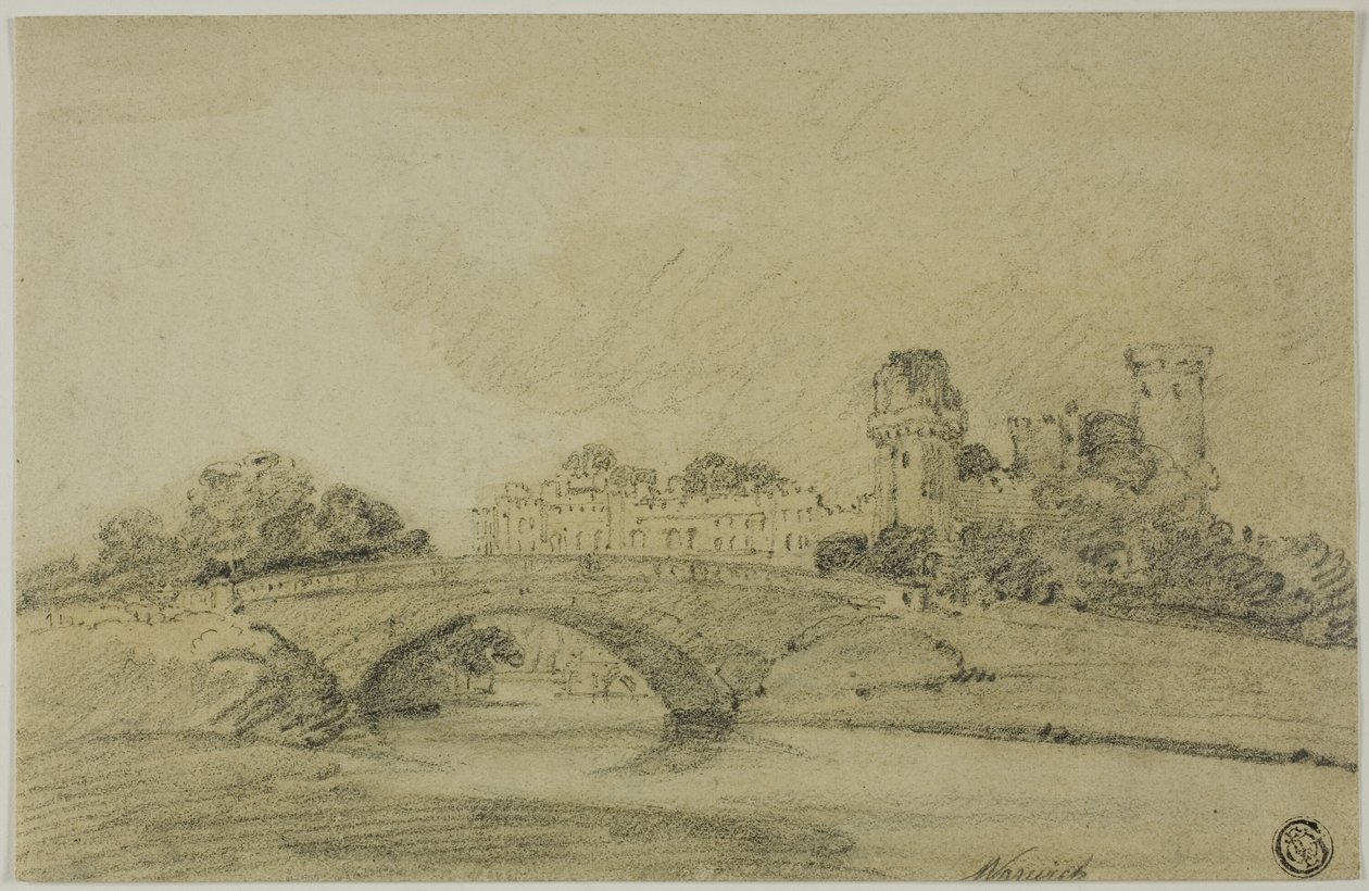 Castelo de Warwick de Thomas Girtin