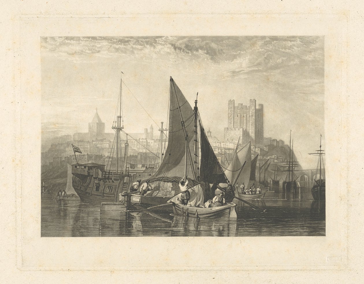 Rochester, no rio Medway de Thomas Goff Lupton