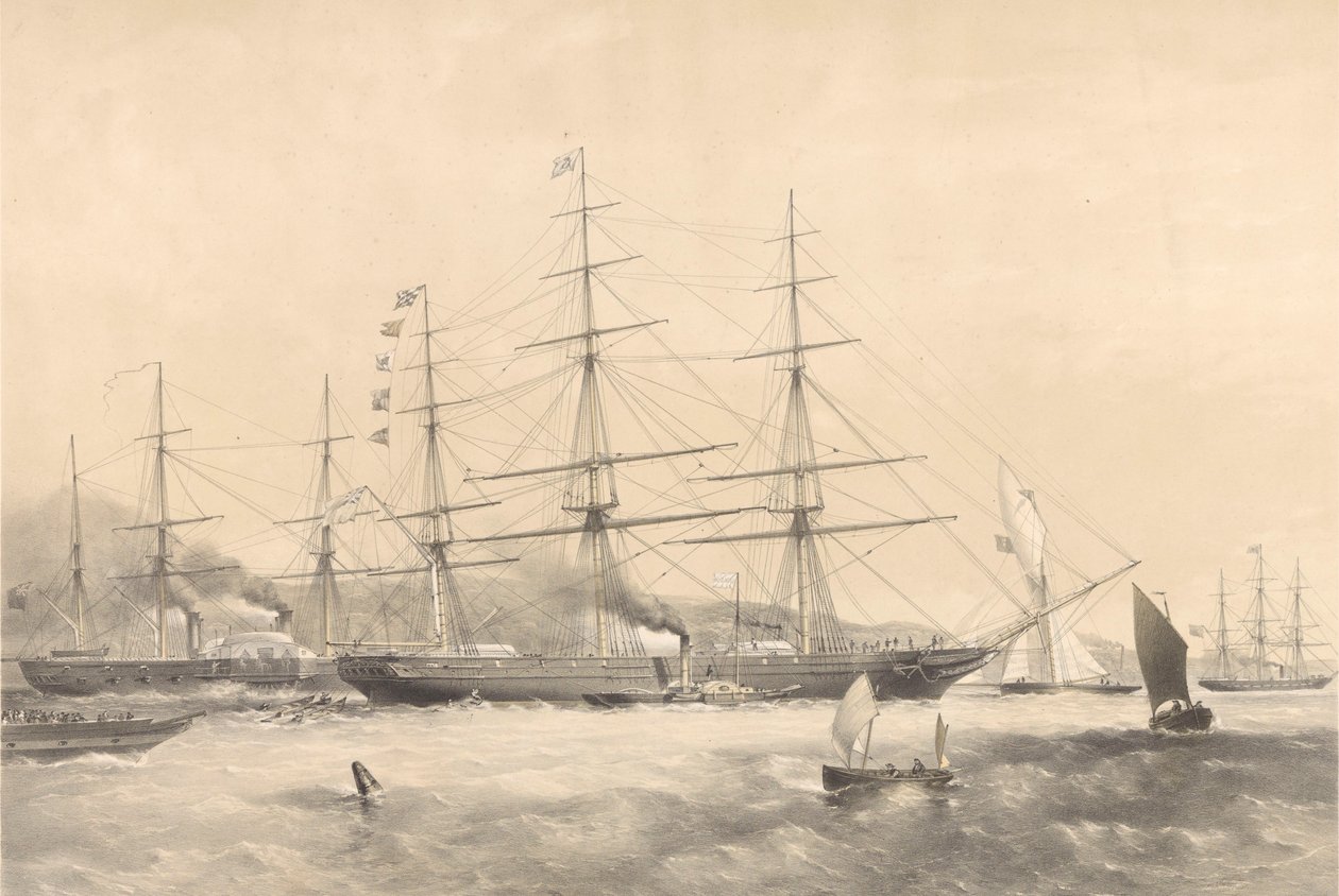 Navio Clipper "Schomberg" (1855) de Thomas Goldsworth Dutton
