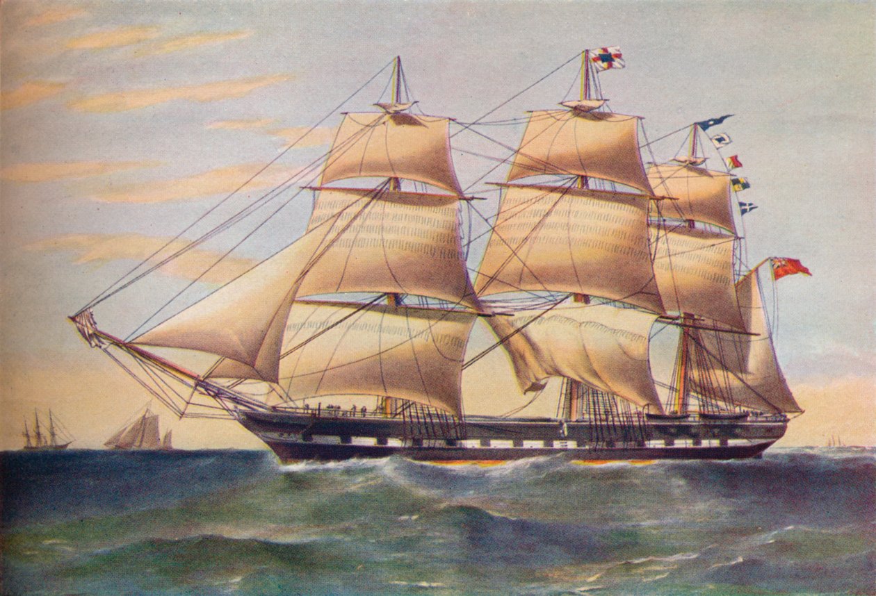 Navio de tosquiadeira, Sussex, c1853 de Thomas Goldsworth Dutton