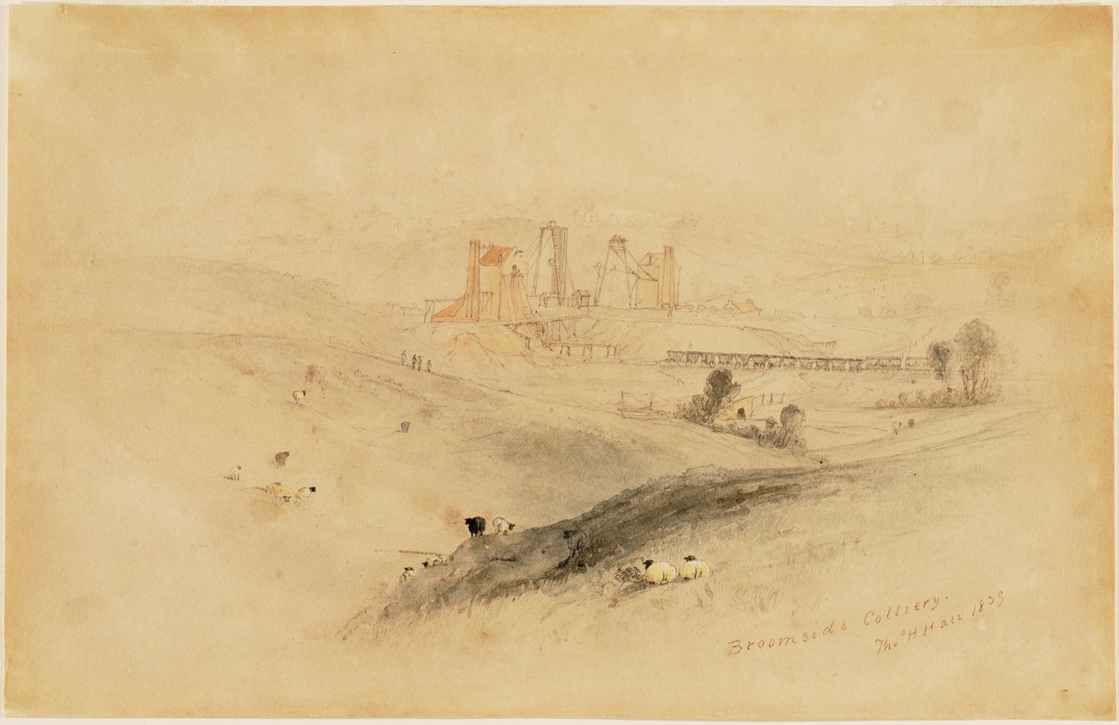 Colliery Broomside de Thomas H. Hair