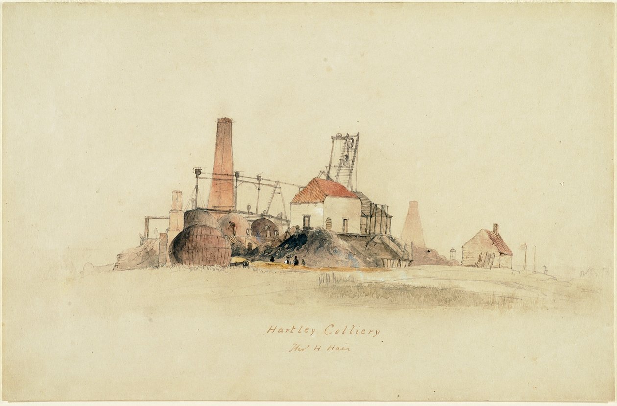 Hartley Colliery de Thomas H. Hair