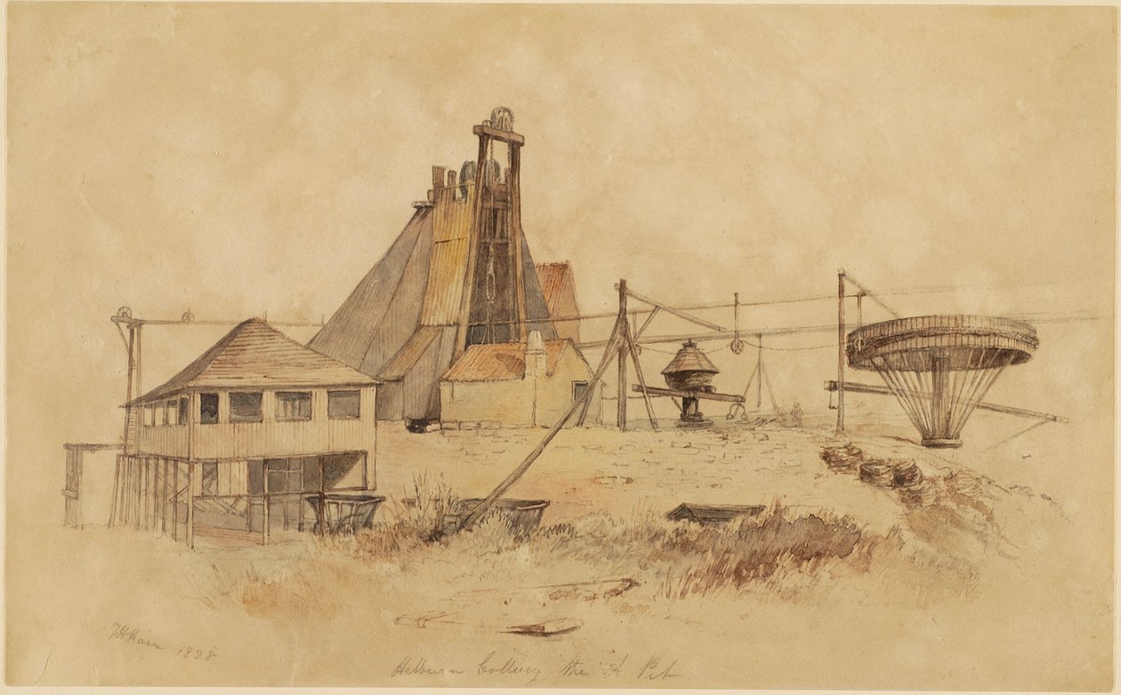Hebburn Colliery, O Um Poço de Thomas H. Hair