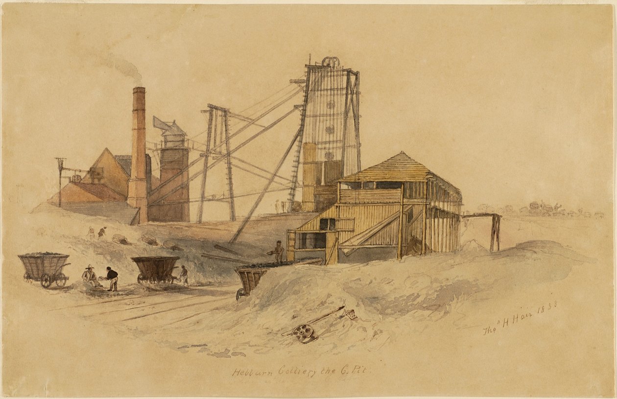 Hebburn Colliery, The C Pit de Thomas H. Hair