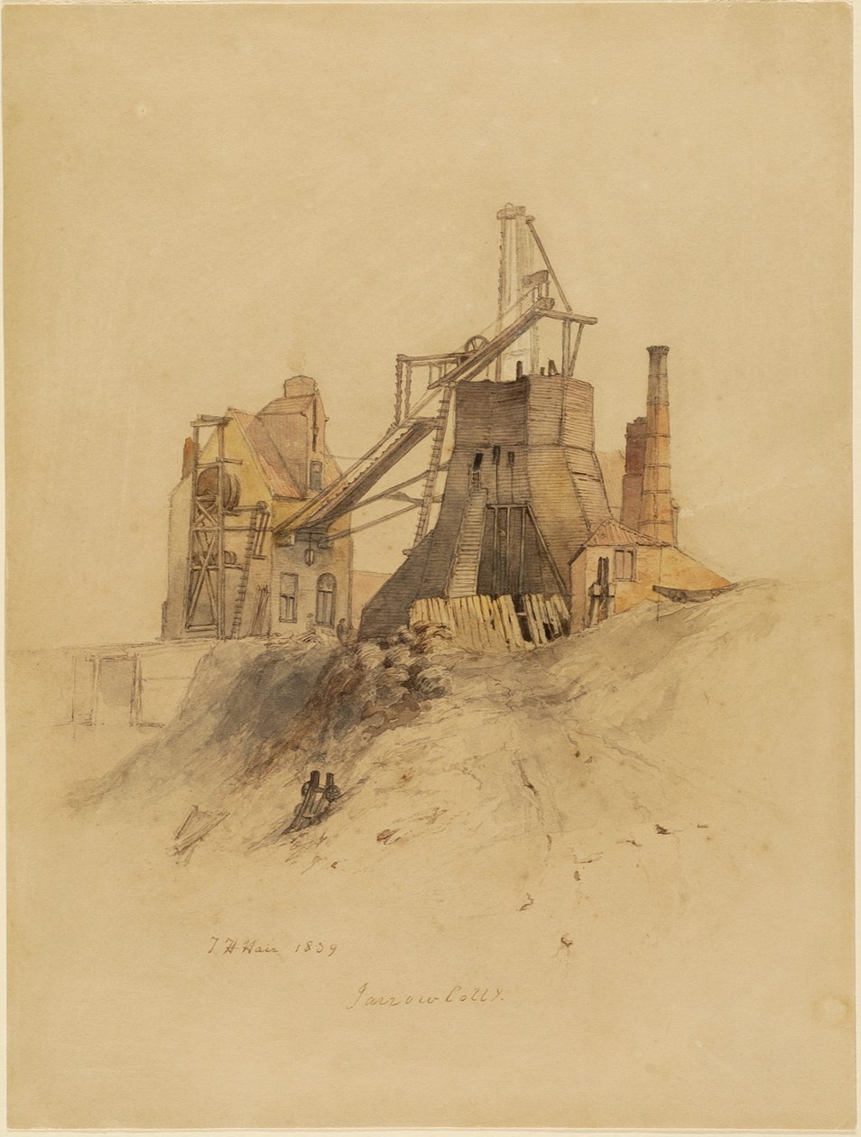 Jarrow Colliery de Thomas H. Hair