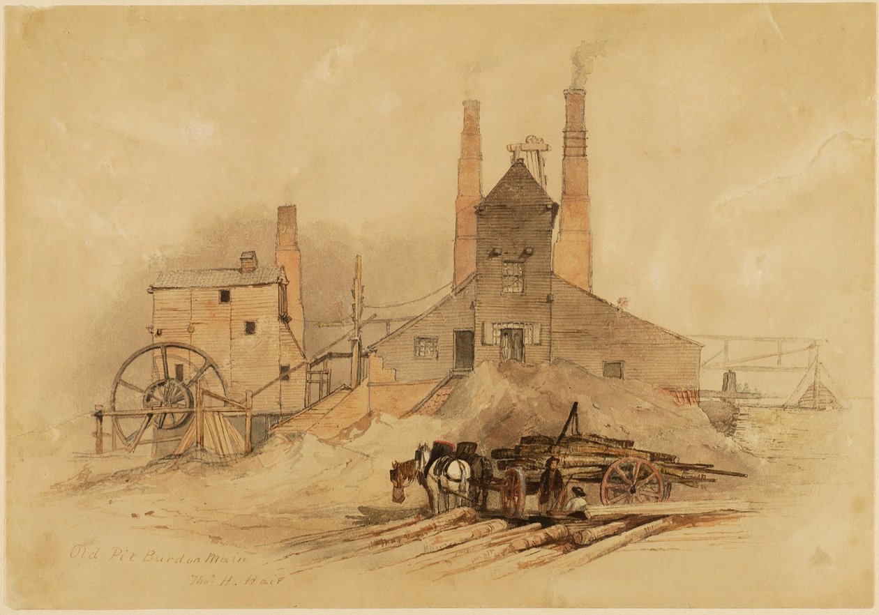 Old Pit, Burdon Principal de Thomas H. Hair