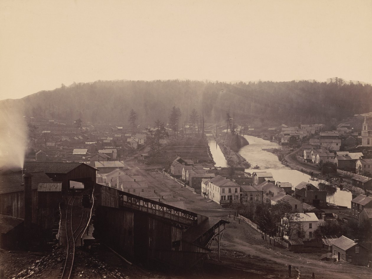 Archbald, Del.  Hudson Canal Co.,c. 1863-1865 (foto) de Thomas H. Johnson