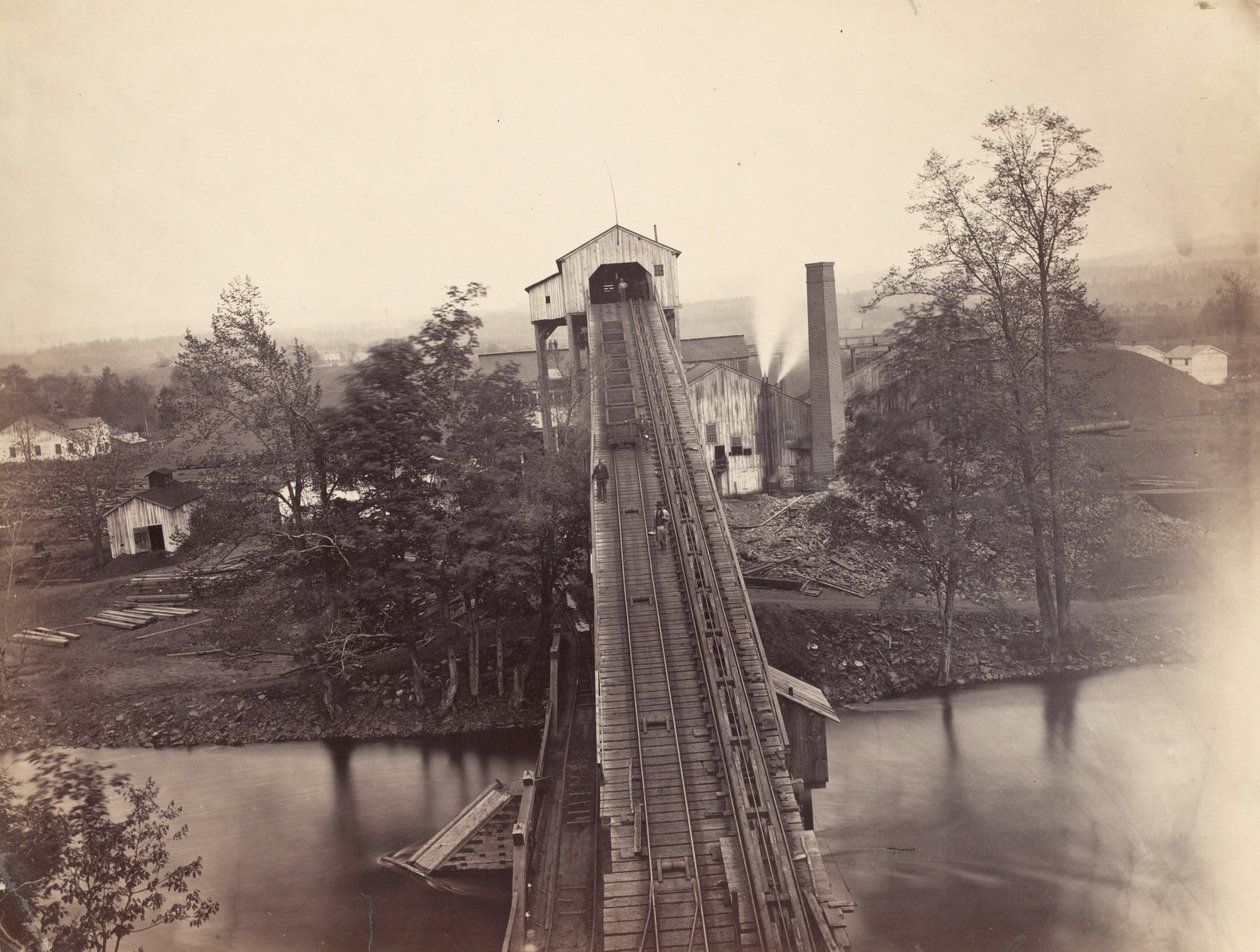 Von Storch Breaker, Del.  Hudson Canal Co.,c. 1863-1865 (foto) de Thomas H. Johnson