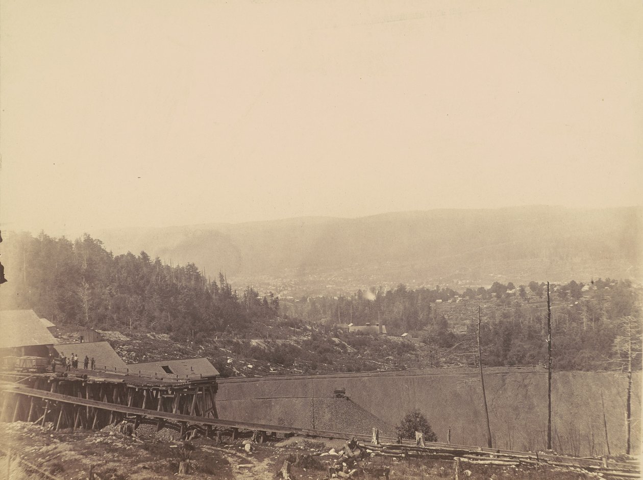 Von Storch Breaker, Del.  Hudson Canal Co.,c. 1863-1865 (foto) de Thomas H. Johnson