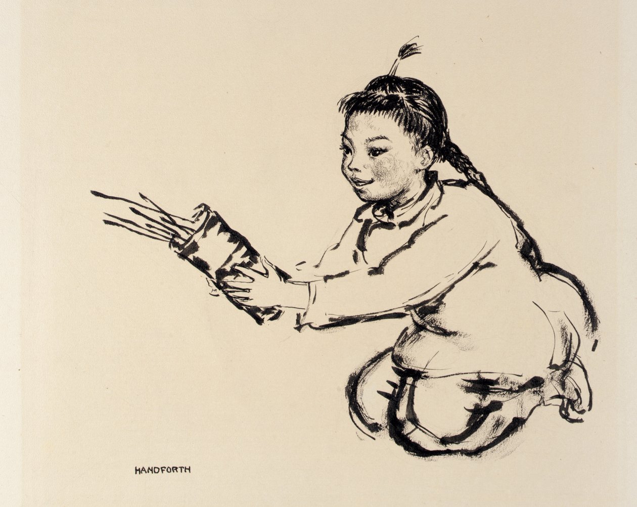 Rapariga chinesa de Thomas Handforth