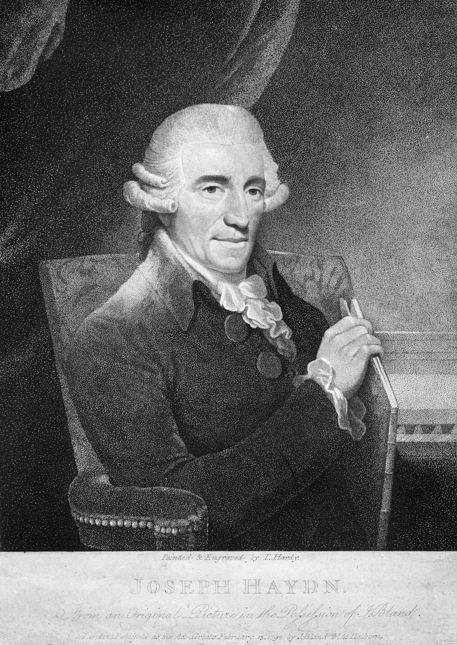 Joseph Haydn (gravura) de Thomas Hardy