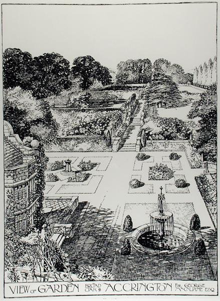 Vista de Garden, Broad Oak, Accrington, de 