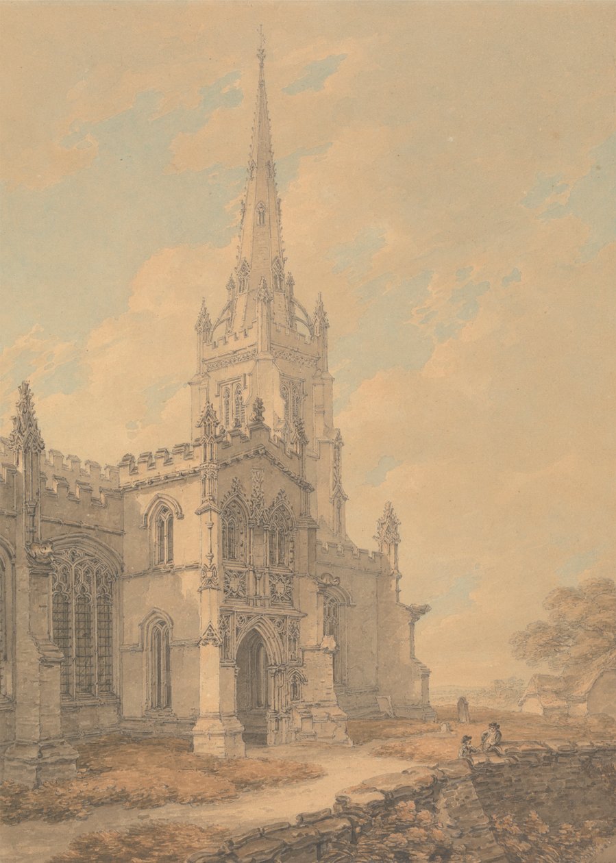 Igreja Thaxted, Essex de Thomas Hearne