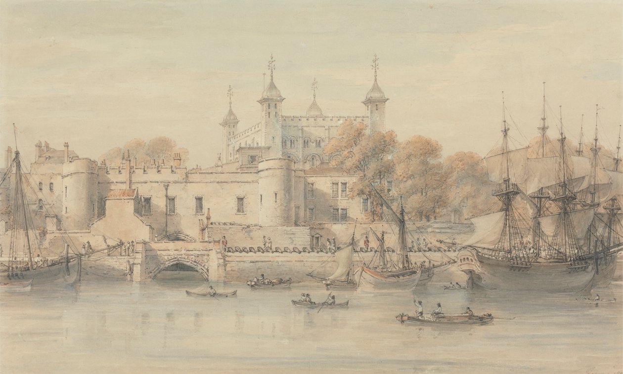 A Torre de Londres de Thomas Hearne