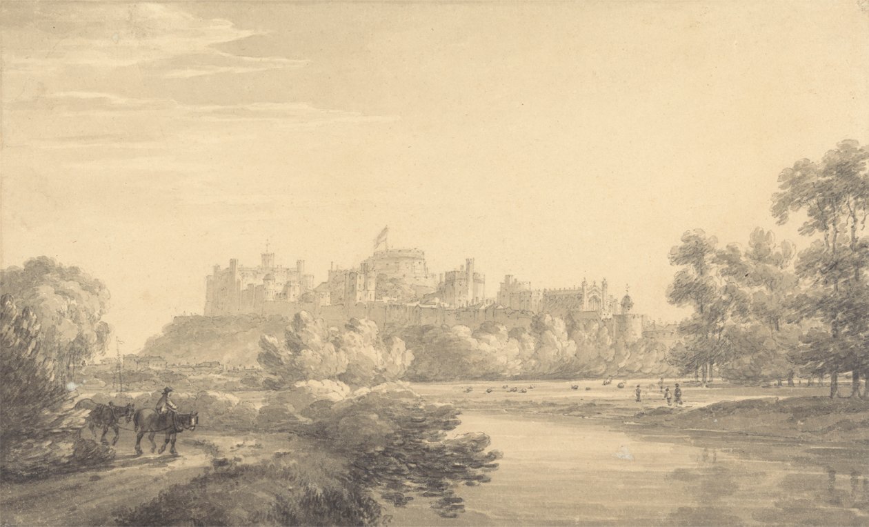 Castelo de Windsor de Thomas Hearne