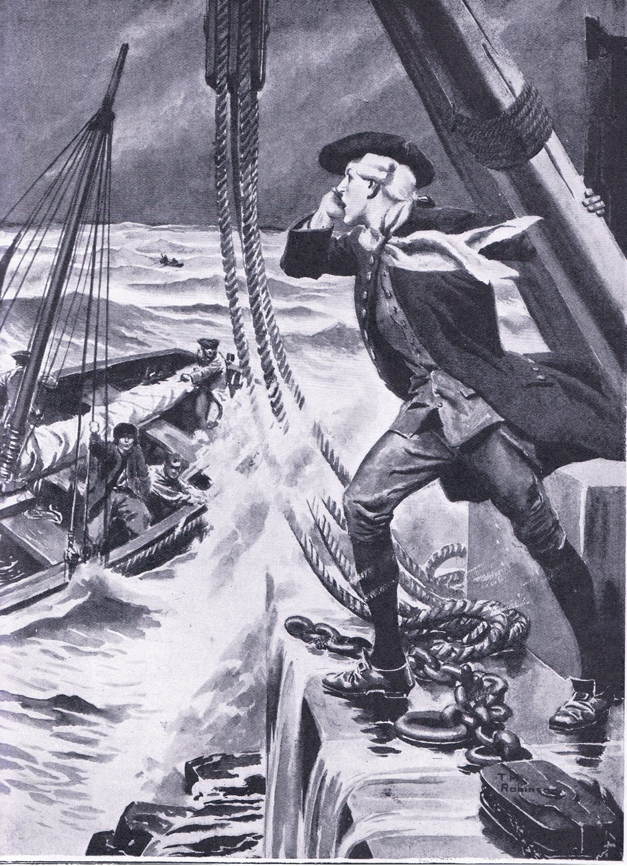 Para iluminar um caminho para o mar: Smeaton, ilustração do "Cassell