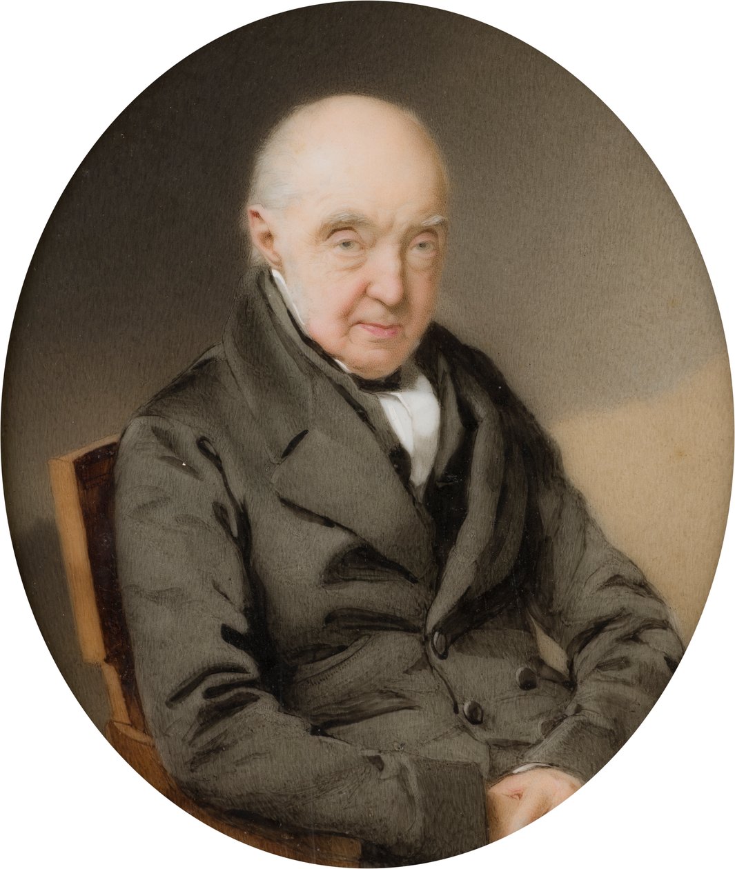 Retrato de Samuel Rogers, c.1822-74 (óleo sobre tela) de Thomas Heathfield Carrick