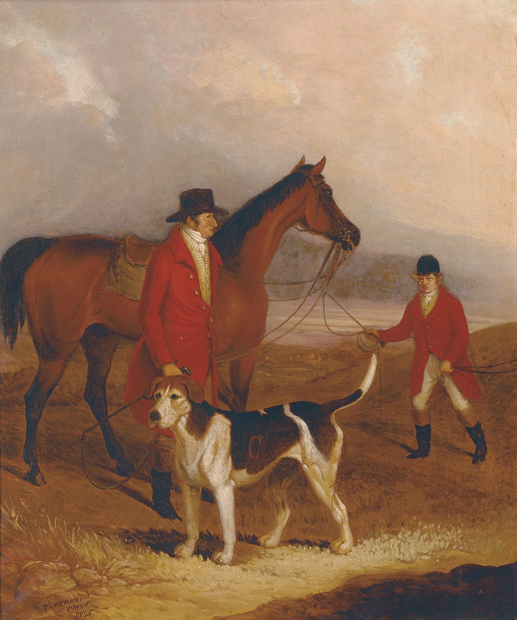 Druida Velho, com Richard King Sampson, Esq., E John Presse, 1845 de Thomas Henwood