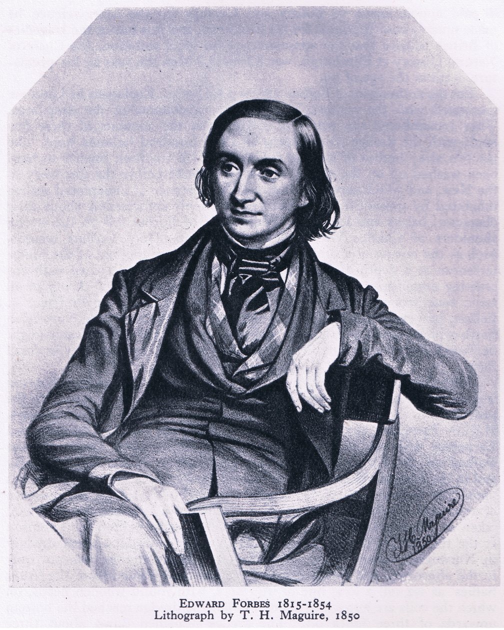 Edward Forbes (1815-1854), Nature in Britain publicado por Collins, 1946 de Thomas Herbert Maguire