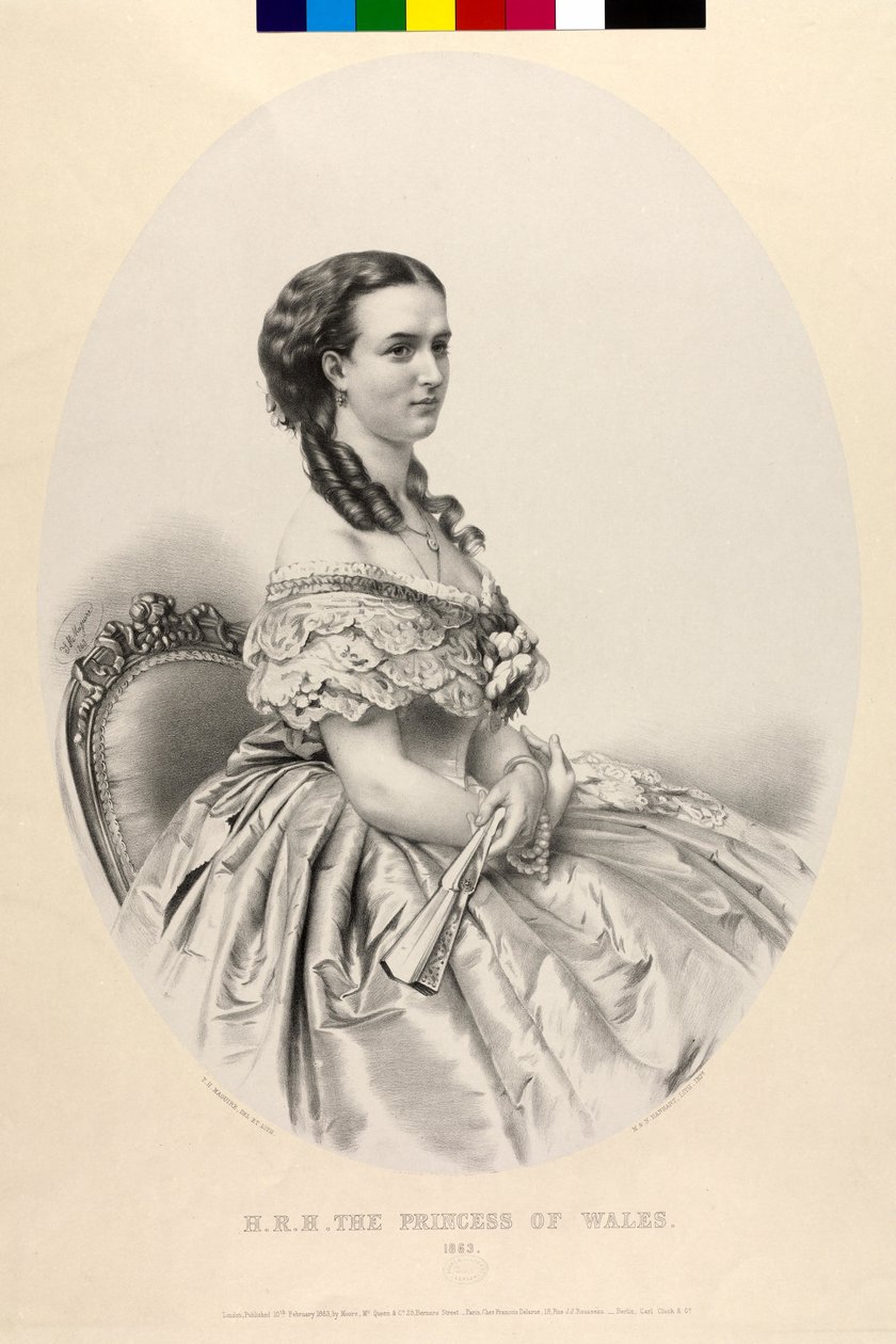 Princesa da Dinamarca Alexandra de Thomas Herbert Maguire