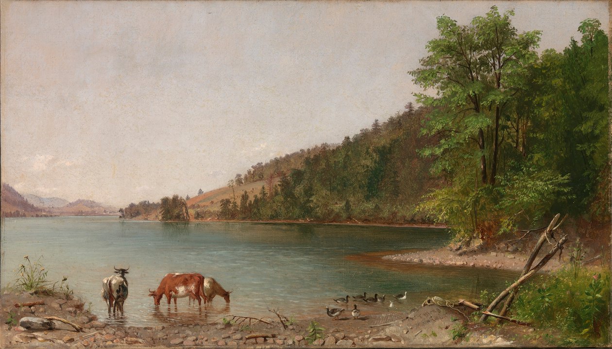 (Paisagem pequena) de Thomas Hicks