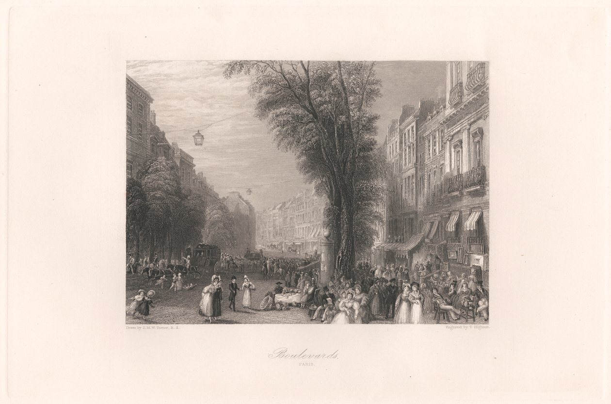Boulevards, Paris de Thomas Higham