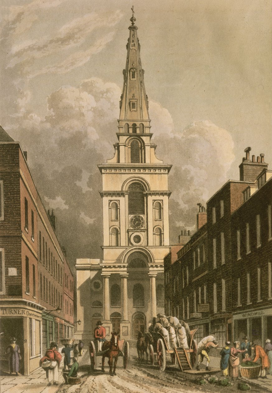 Christchurch, Spitalfields de Thomas Hosmer Shepherd