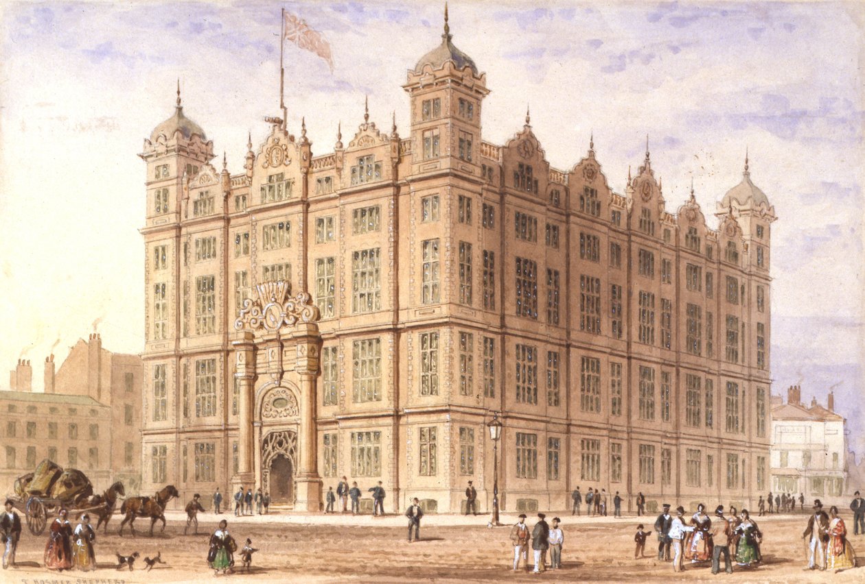 Liverpool Sailors "Home, 1850 de Thomas Hosmer Shepherd