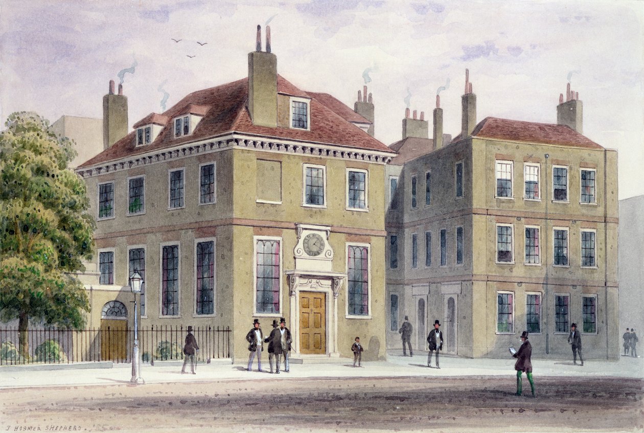 New Inn, 1850 de Thomas Hosmer Shepherd
