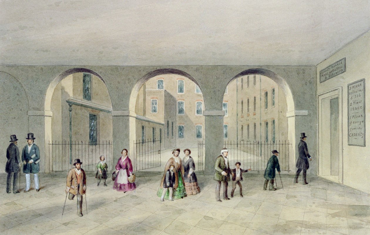 Hospital St. Thomas, Southwark, Londres de Thomas Hosmer Shepherd