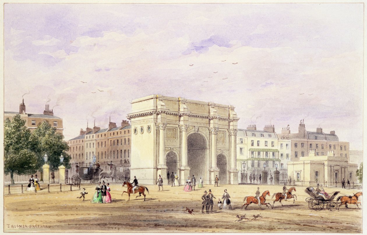 O arco de mármore de Thomas Hosmer Shepherd