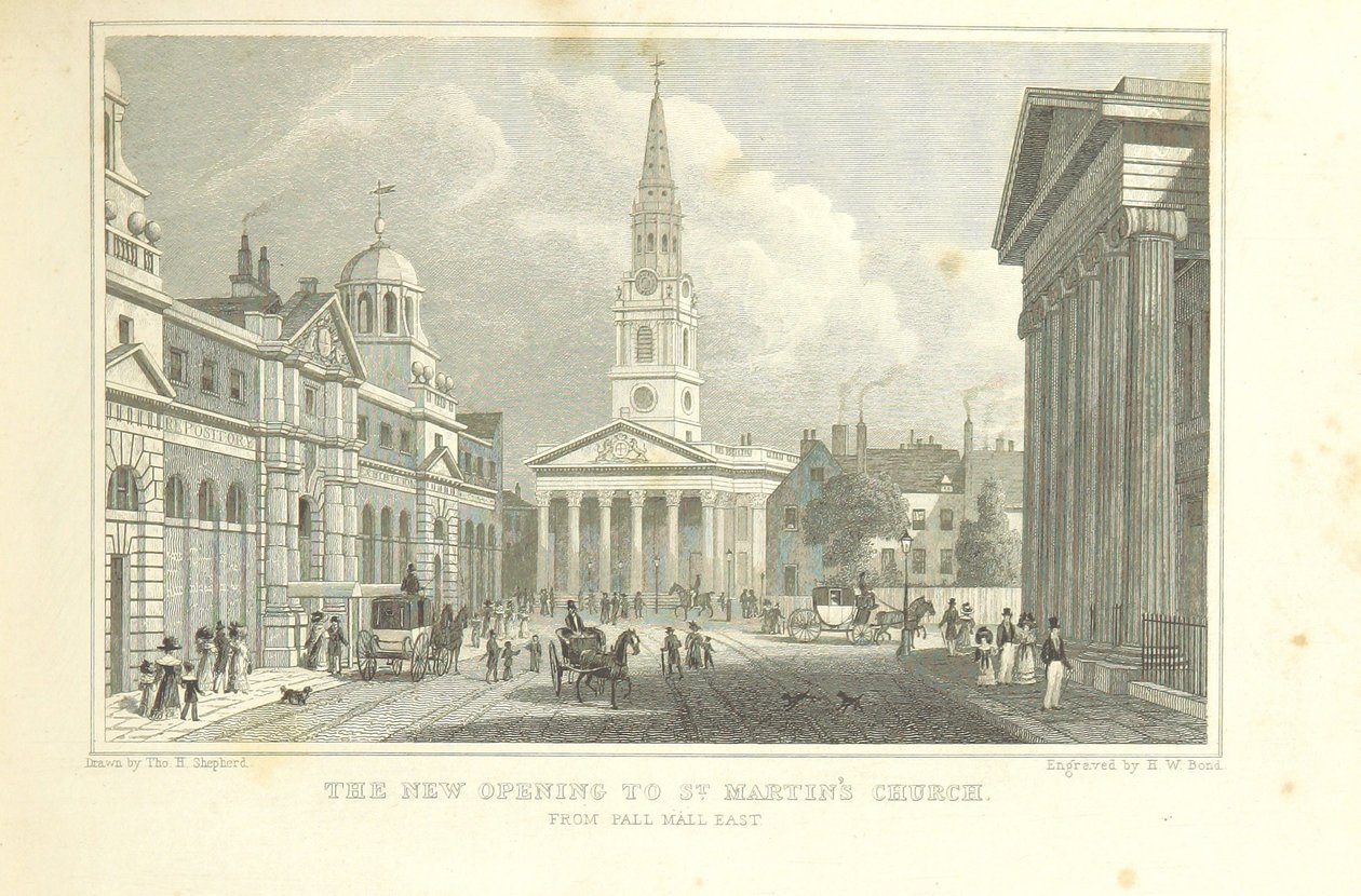 A nova abertura da Igreja de St Martin de Pall Mall East, de 