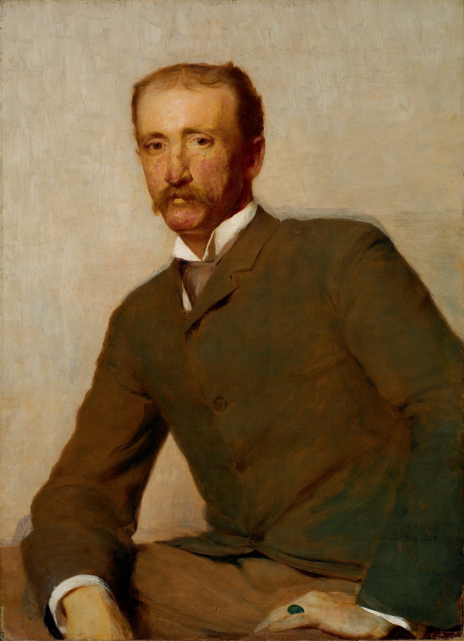Retrato de Frank Hamilton Cushing de Thomas Hovenden
