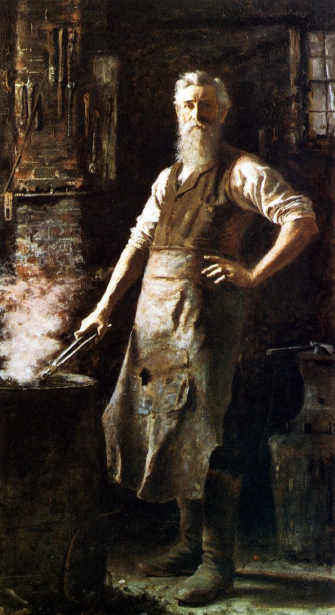 O ferreiro da vila de Thomas Hovenden
