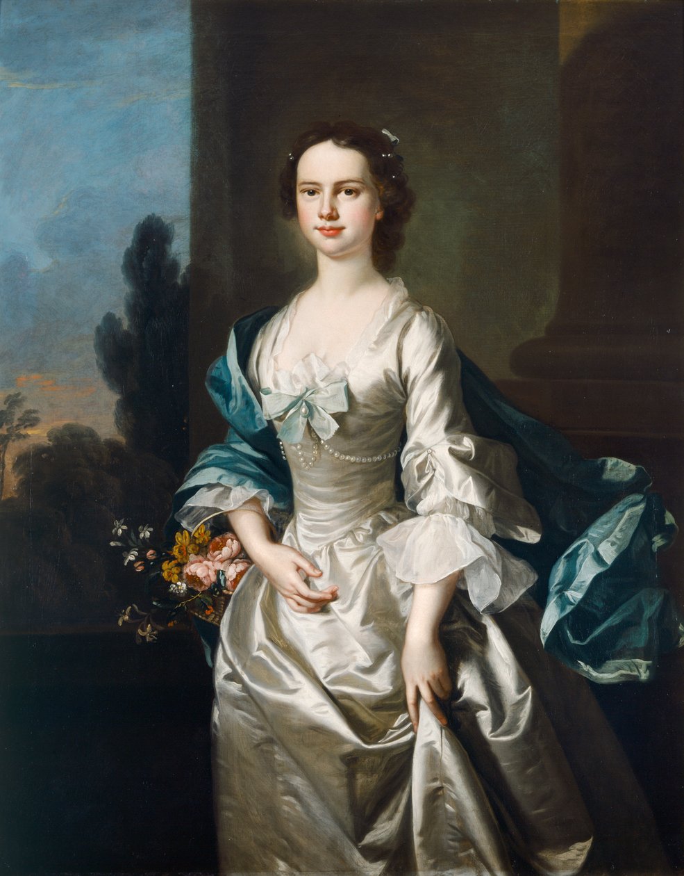 Margaretta Mabella (óleo sobre tela) de Thomas Hudson