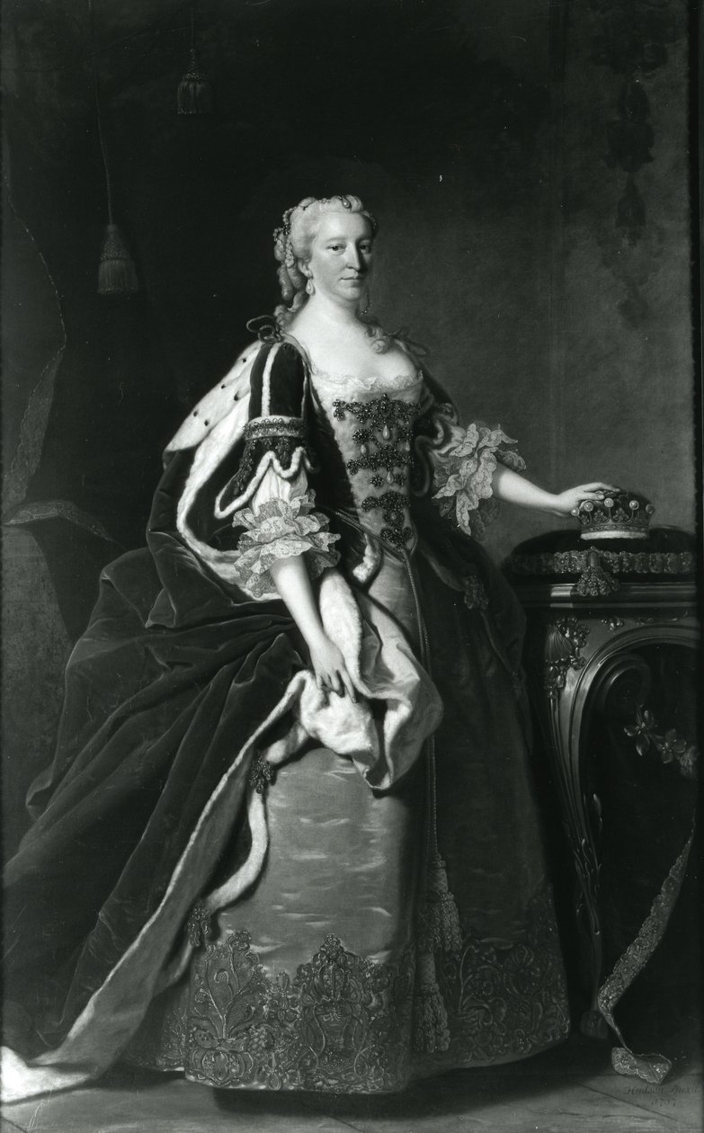 Retrato de Lady Elizabeth Percy, Condessa de Northumberland de Thomas Hudson