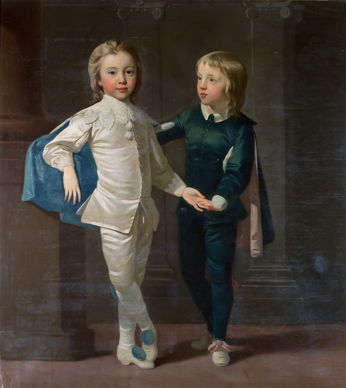 Sir Edward Hulse, 3º Baronete e seu irmão, Samuel Hulse, c.1758 de Thomas Hudson