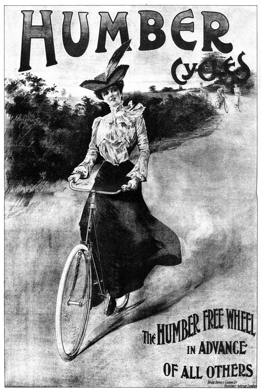 Anúncio para Humber Cycles, 1902-1903. de Thomas Humber