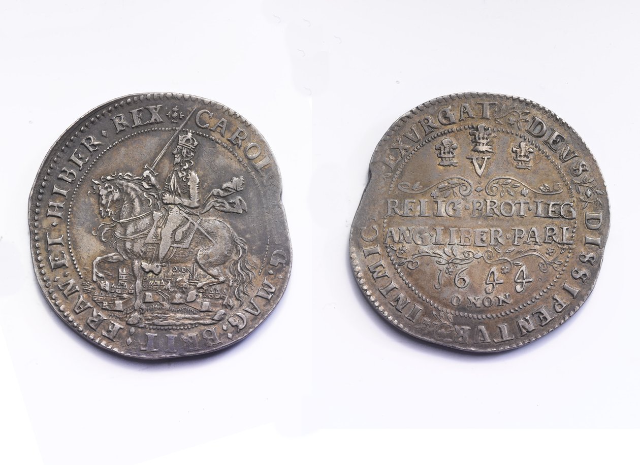 Coroa de Oxford, 1644 (metal) de Thomas J. Rawlins
