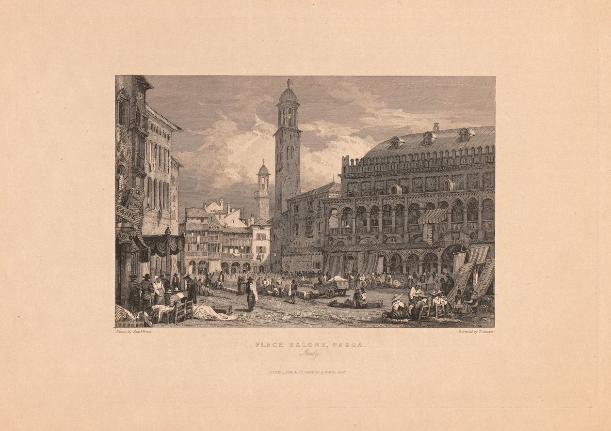 Place Salone, Pádua Itália de Thomas Jeavons