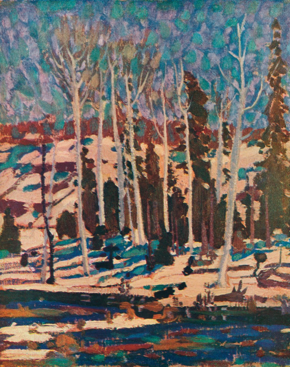 Março, c1916 de Tom Thomson