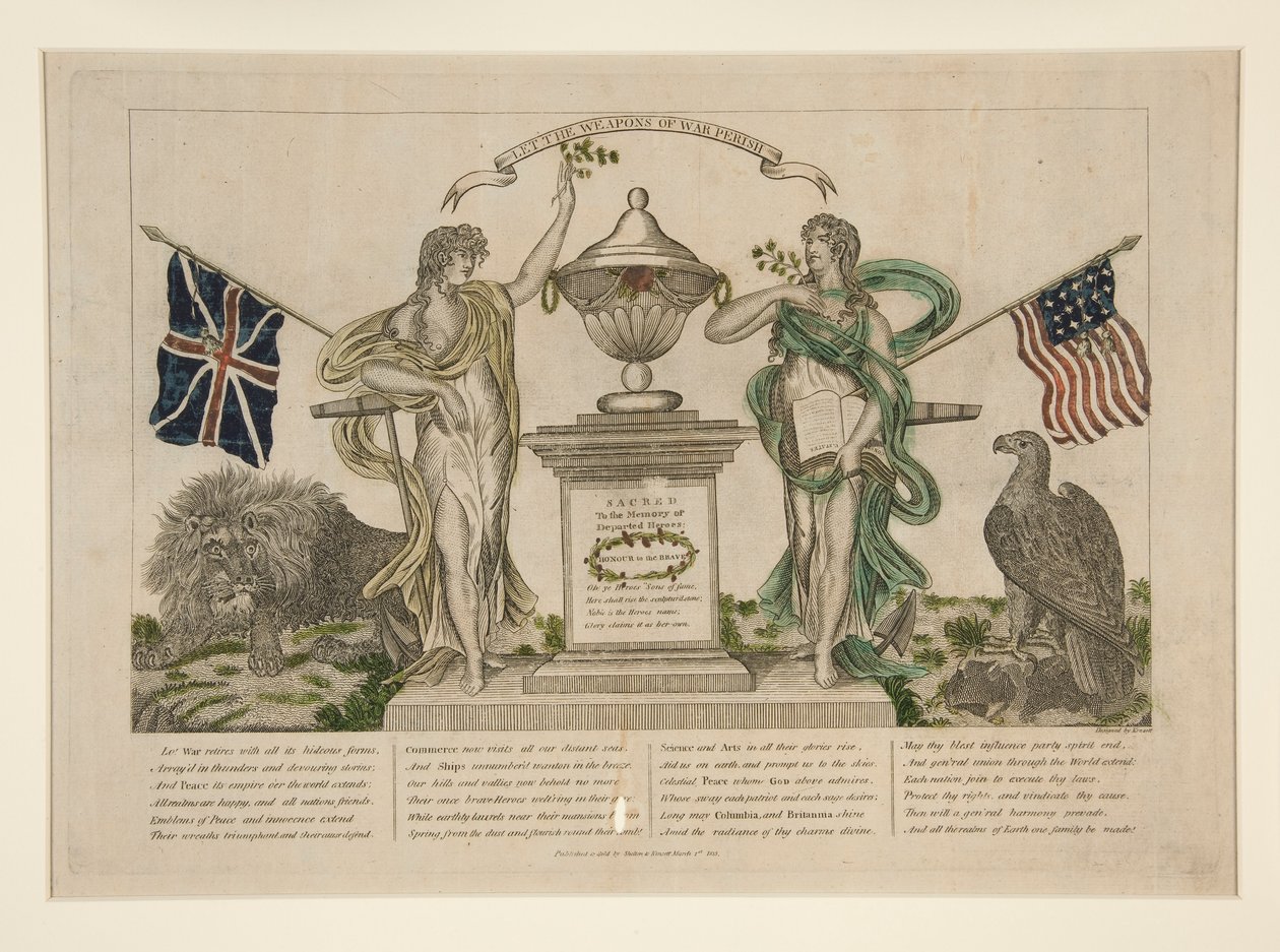 Deixe as armas de guerra perecer de Thomas Kensett