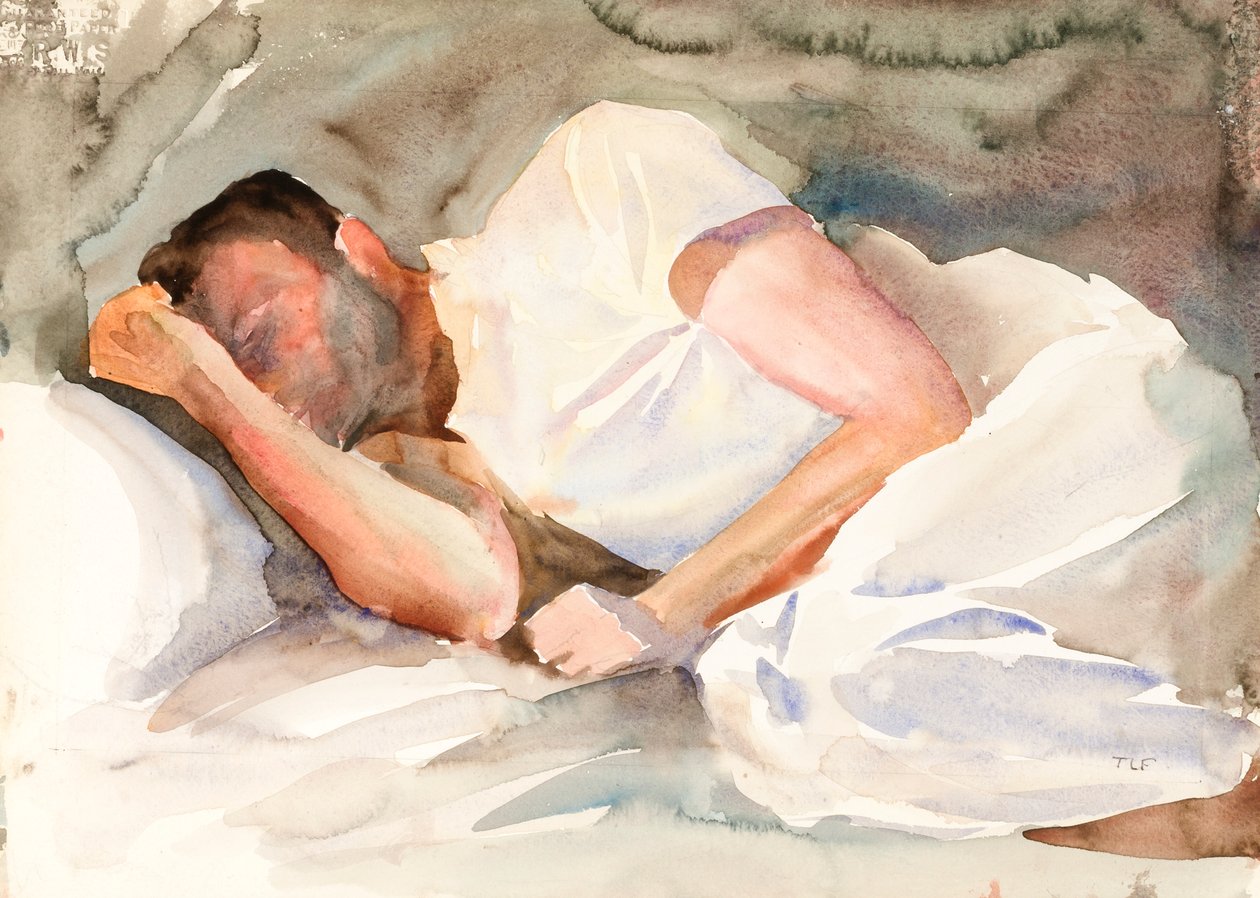 Estudo de retrato, ca. 1931. de Thomas La Farge