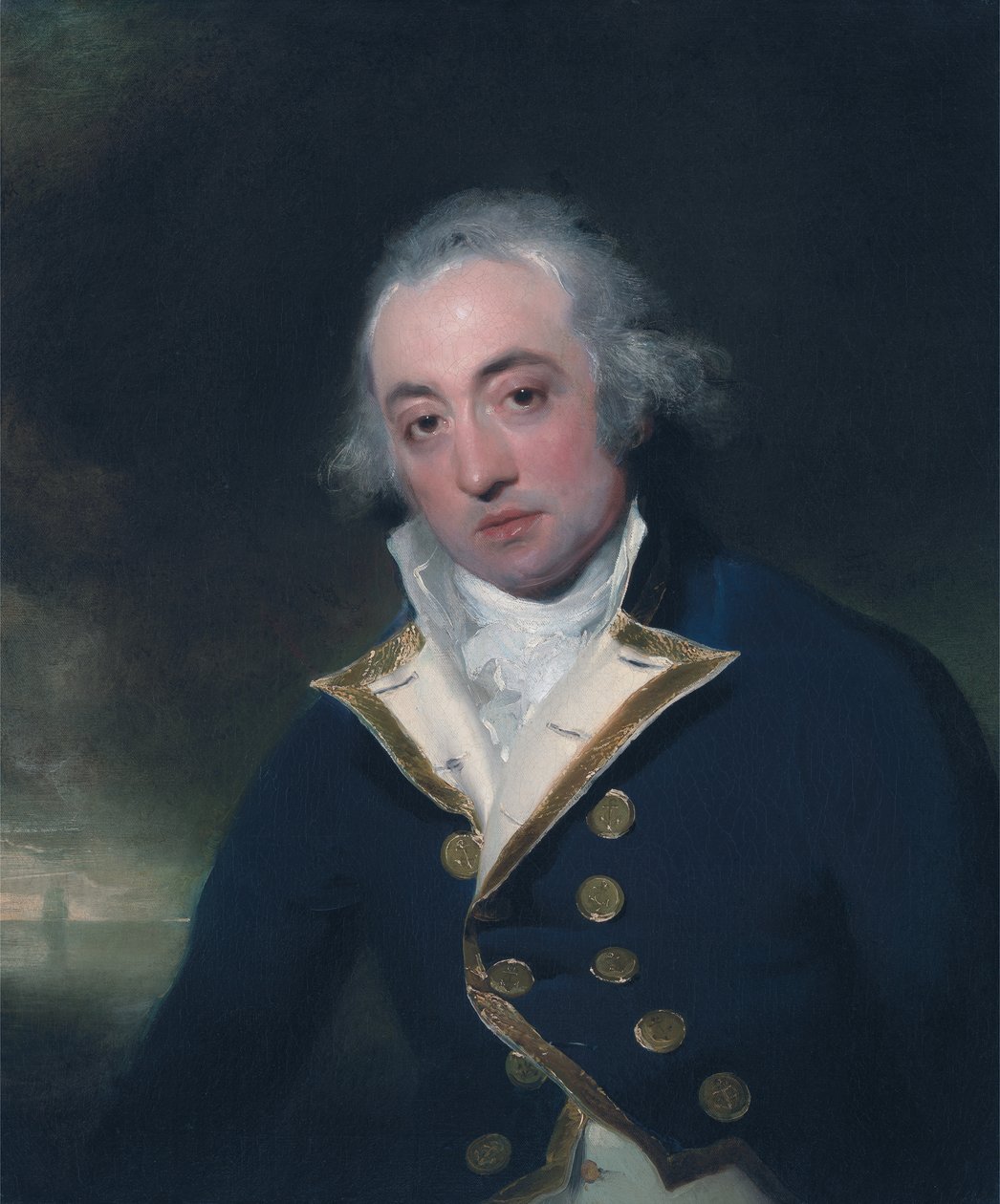 Almirante John Markham de Thomas Lawrence