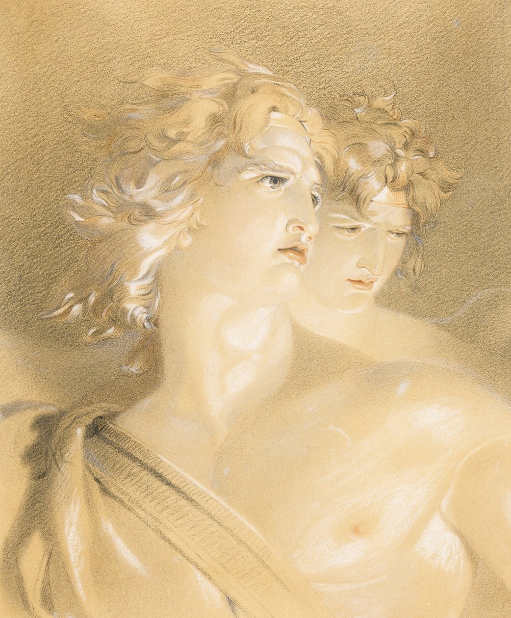 Ange dechu - Satanás como um anjo caído por Lawrence, Sir Thomas de Thomas Lawrence