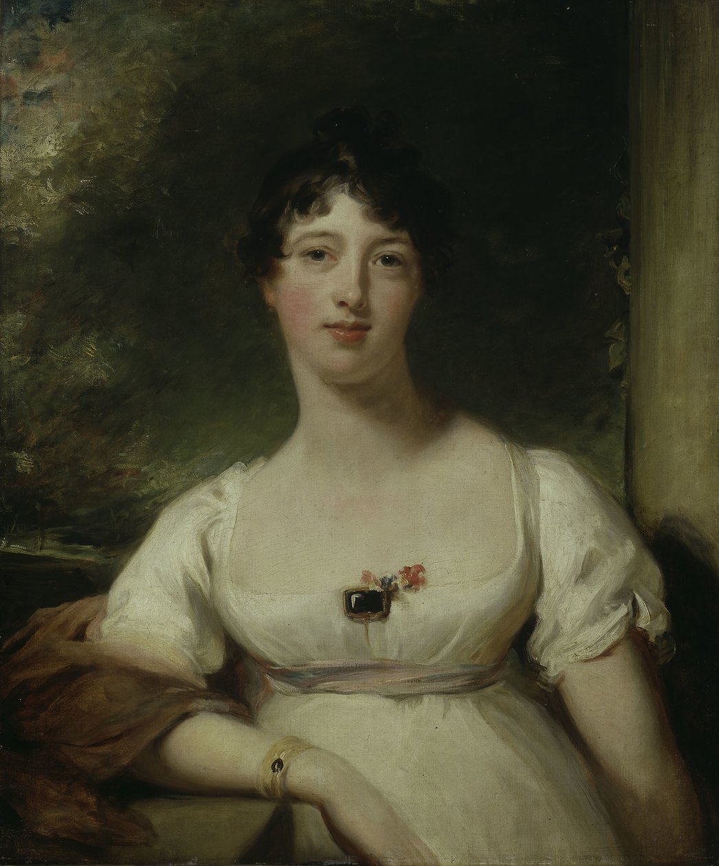 Anna Maria Dashwood, mais tarde Marchioness de Ely, c.1805 (óleo sobre tela) de Thomas Lawrence