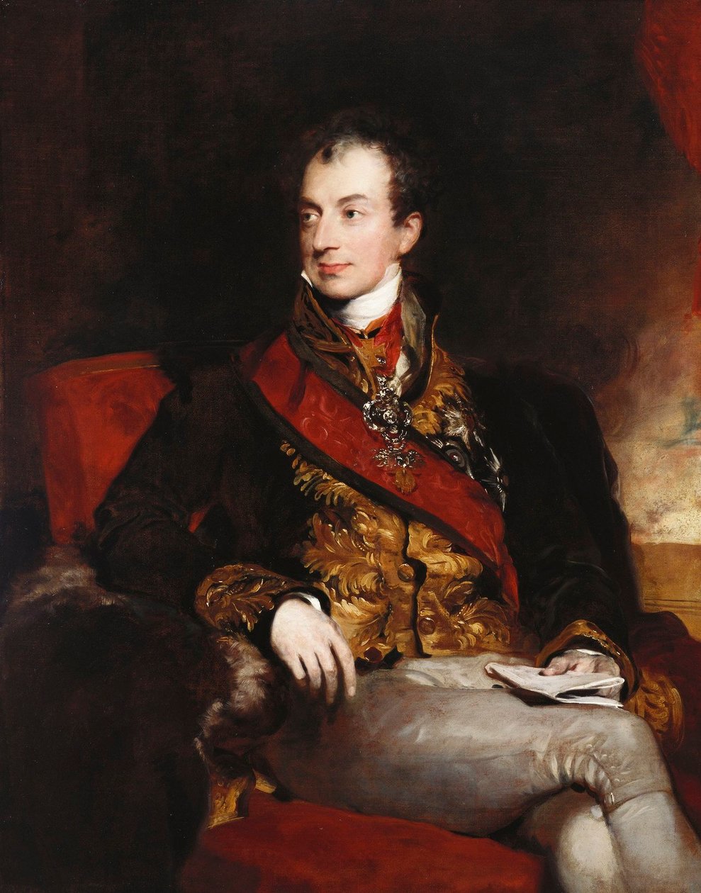 Clemens Lothar Wenzel, Príncipe Metternich (1773-1859) de Thomas Lawrence
