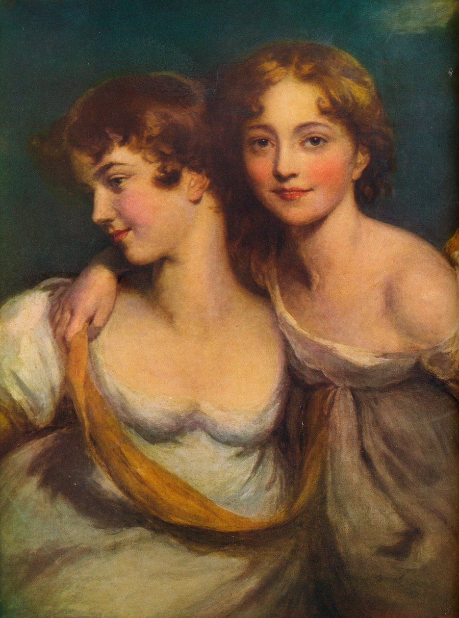 Fanny e Jane Hamond, século XIX, 1917 de Thomas Lawrence