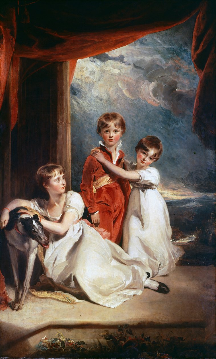Fluyder crianças de Thomas Lawrence