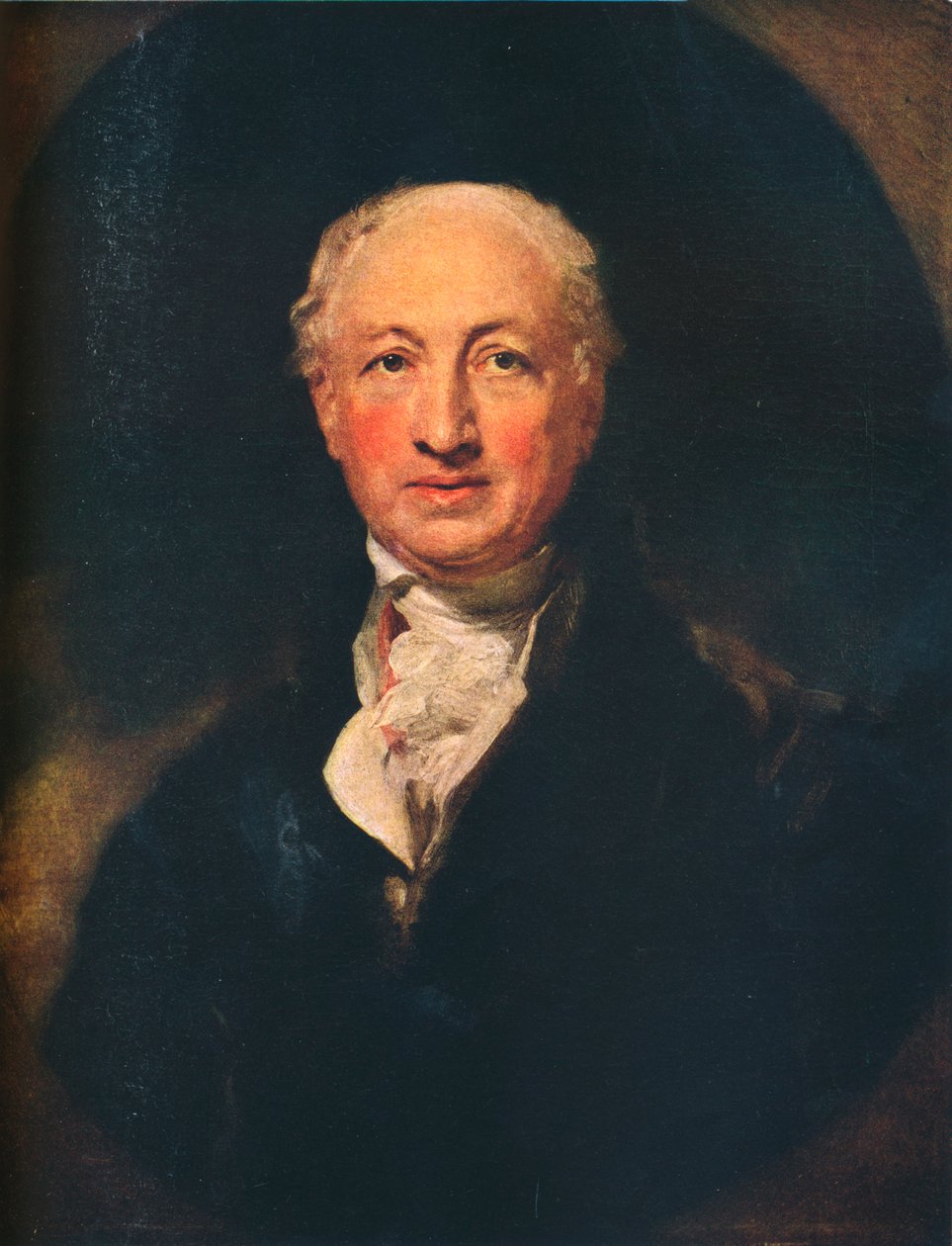 George Dance the Younger, 1741-1825, arquiteto inglês, agrimensor e retratista, 1798. 1914 de Thomas Lawrence